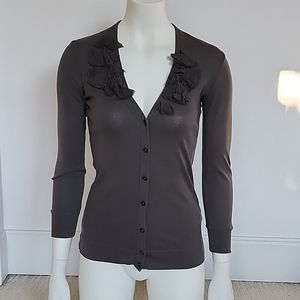 J.Crew Grey Cardigan Top